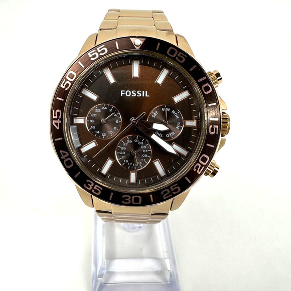NWT Fossil His and Hers Multifunction Rose Gold-Tone Stainless Steel BQ2827SET - Picture 13 of 15